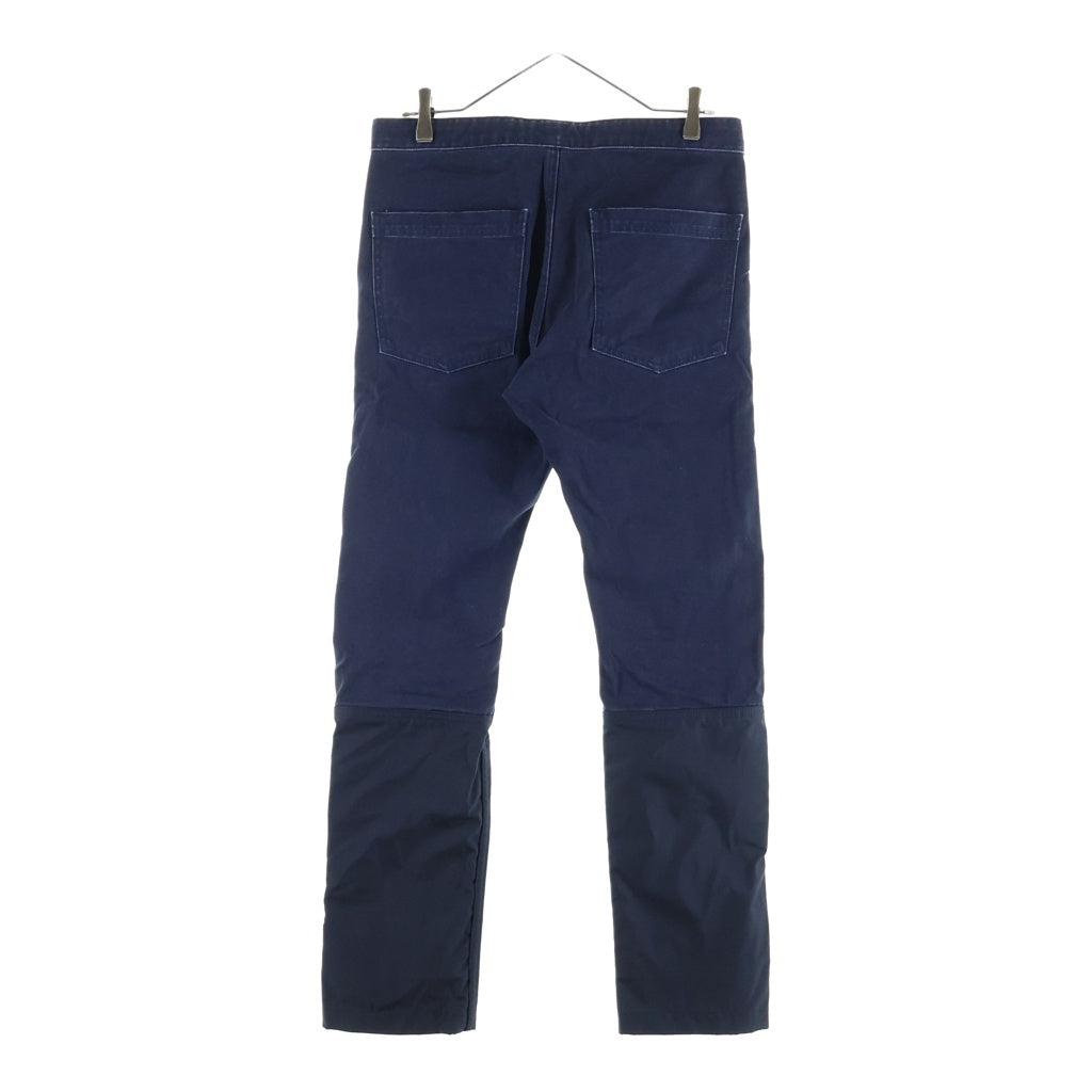 FEAR OF GOD(フィアオブゴッド) Double Front Work Pants ナイロン切替 キャンバス ダブルフロント ワークパンツ ネイビー/ブラック FG10-010 F18-9C