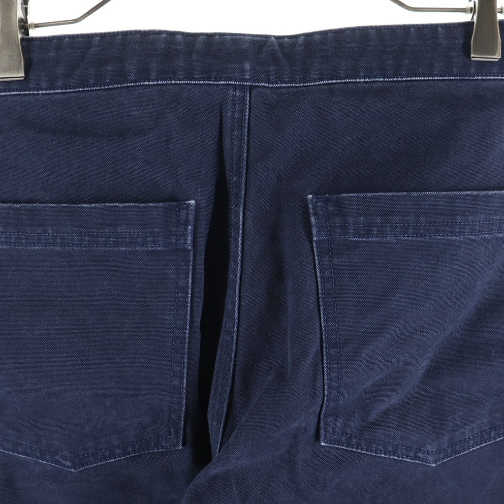 FEAR OF GOD(フィアオブゴッド) Double Front Work Pants ナイロン切替 キャンバス ダブルフロント ワークパンツ ネイビー/ブラック FG10-010 F18-9C