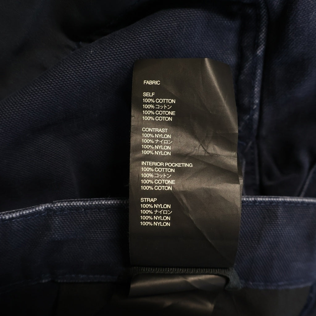 FEAR OF GOD(フィアオブゴッド) Double Front Work Pants ナイロン切替 キャンバス ダブルフロント ワークパンツ ネイビー/ブラック FG10-010 F18-9C