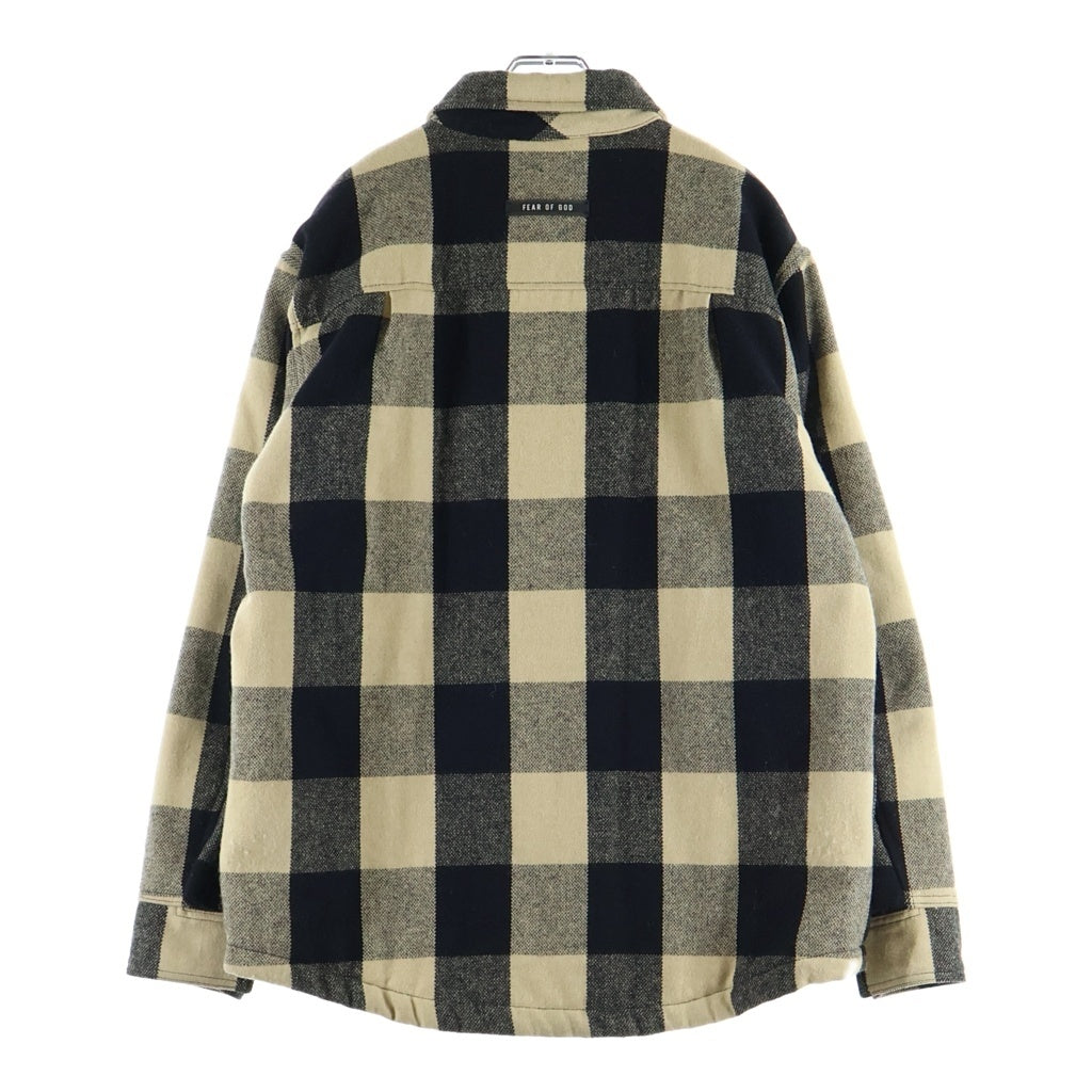 FEAR OF GOD(フィアオブゴッド) フランネルシャツ 中綿ジャケット イエロー FG30-003