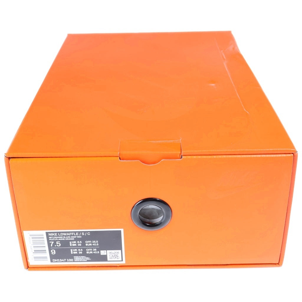 NIKE(ナイキ) ×sacai ×CLOT LD WAFFLE ORANGE BLAZE クロット サカイ ワッフル オレンジブレイズ ローカットスニーカー US7.5/25.5cm DH1347-100