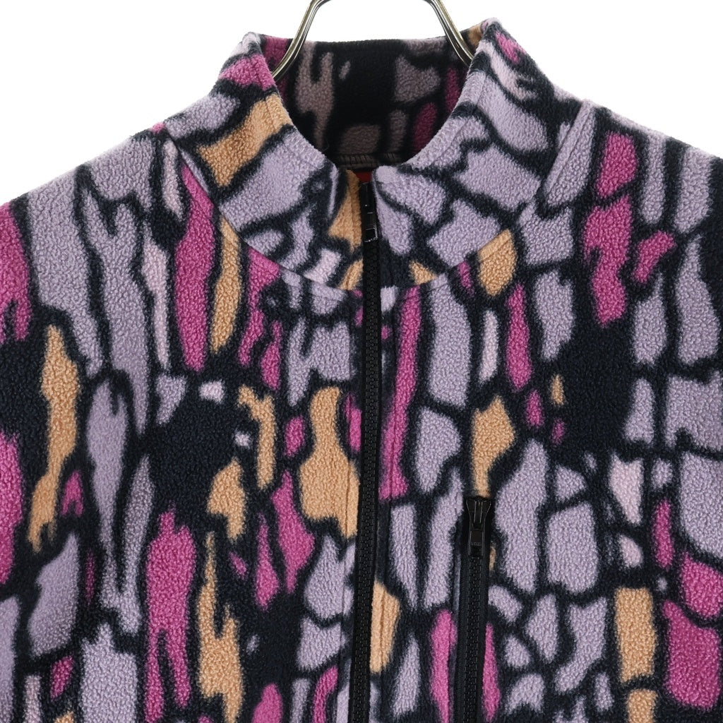SUPREME(シュプリーム) 20AW Polartec Hooded Sweatshirt Purple Treebark Camo ポーラテック フリースジャケット ピンク カモフラ