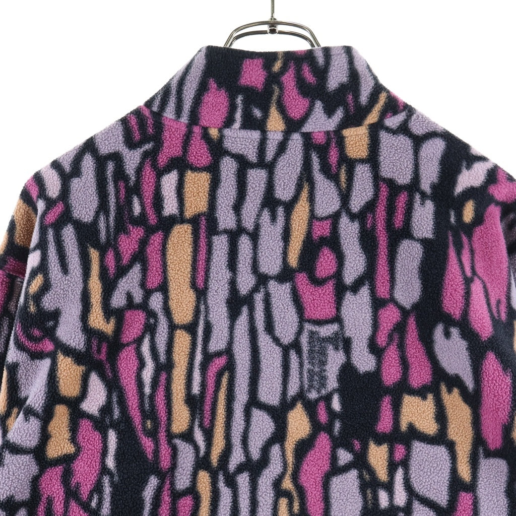 SUPREME(シュプリーム) 20AW Polartec Hooded Sweatshirt Purple Treebark Camo ポーラテック フリースジャケット ピンク カモフラ