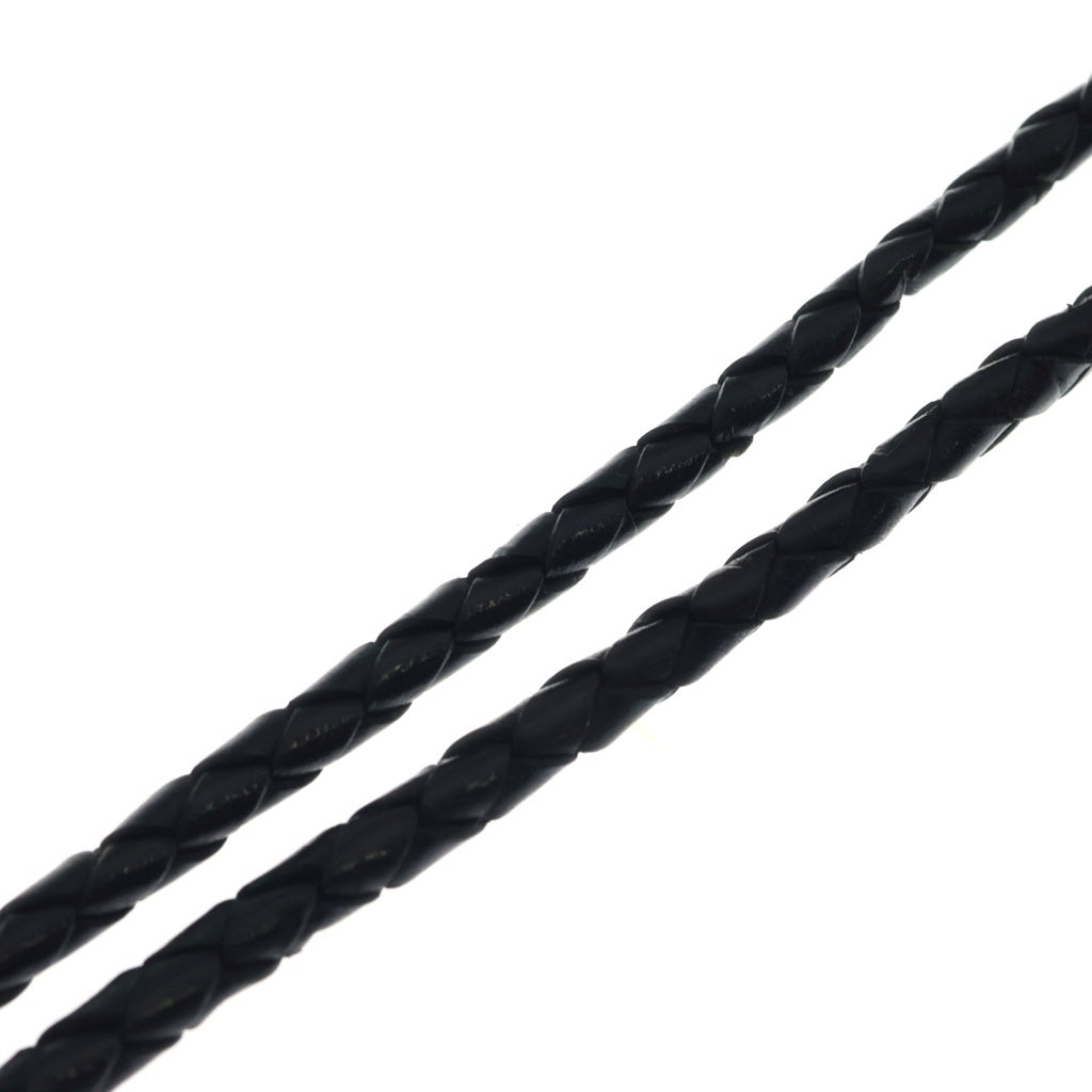 CHROME HEARTS(クロムハーツ) BOLOTIE OVALTINY タイニークラシックオーバルクロス ループタイ シルバー/ブラック BCA209