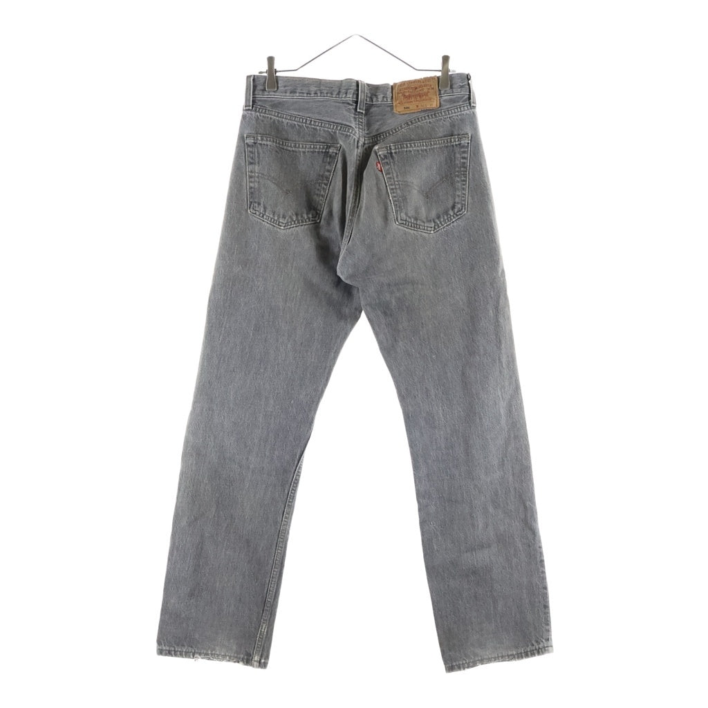 Levi's(リーバイス) VINTAGE 90s 先染め 501-0658 W32 L30 ストレートデニム ブラック