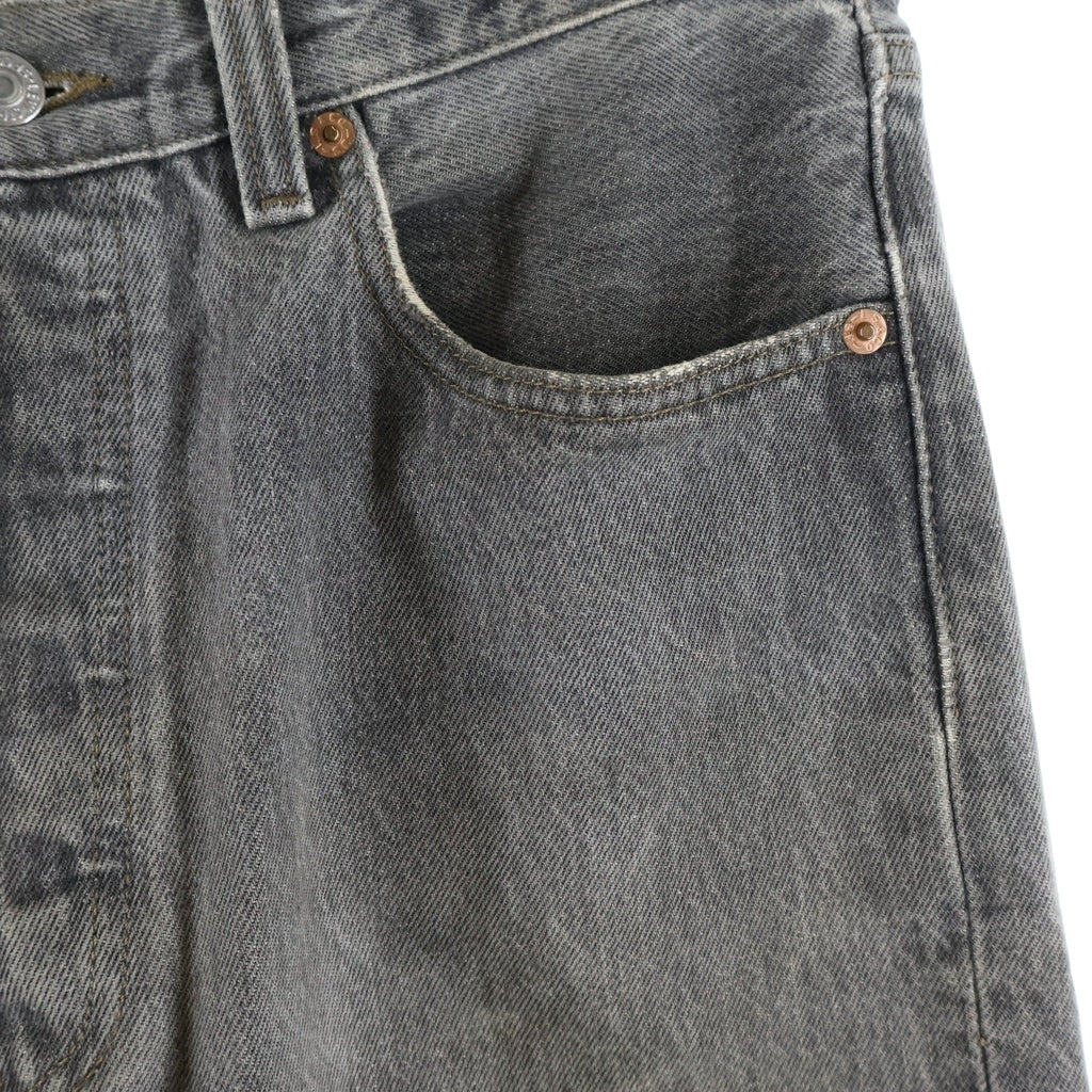 Levi's(リーバイス) VINTAGE 90s 先染め 501-0658 W32 L30 ストレートデニム ブラック