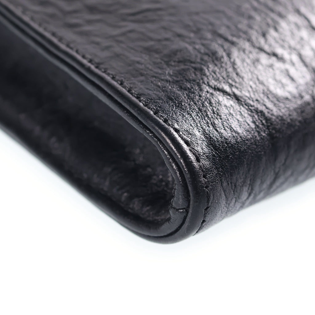 CHROME HEARTS(クロムハーツ) SQ PKT 3CEME CRS スクエアポケット 3クロスパッチスエードショルダーバッグ レディース