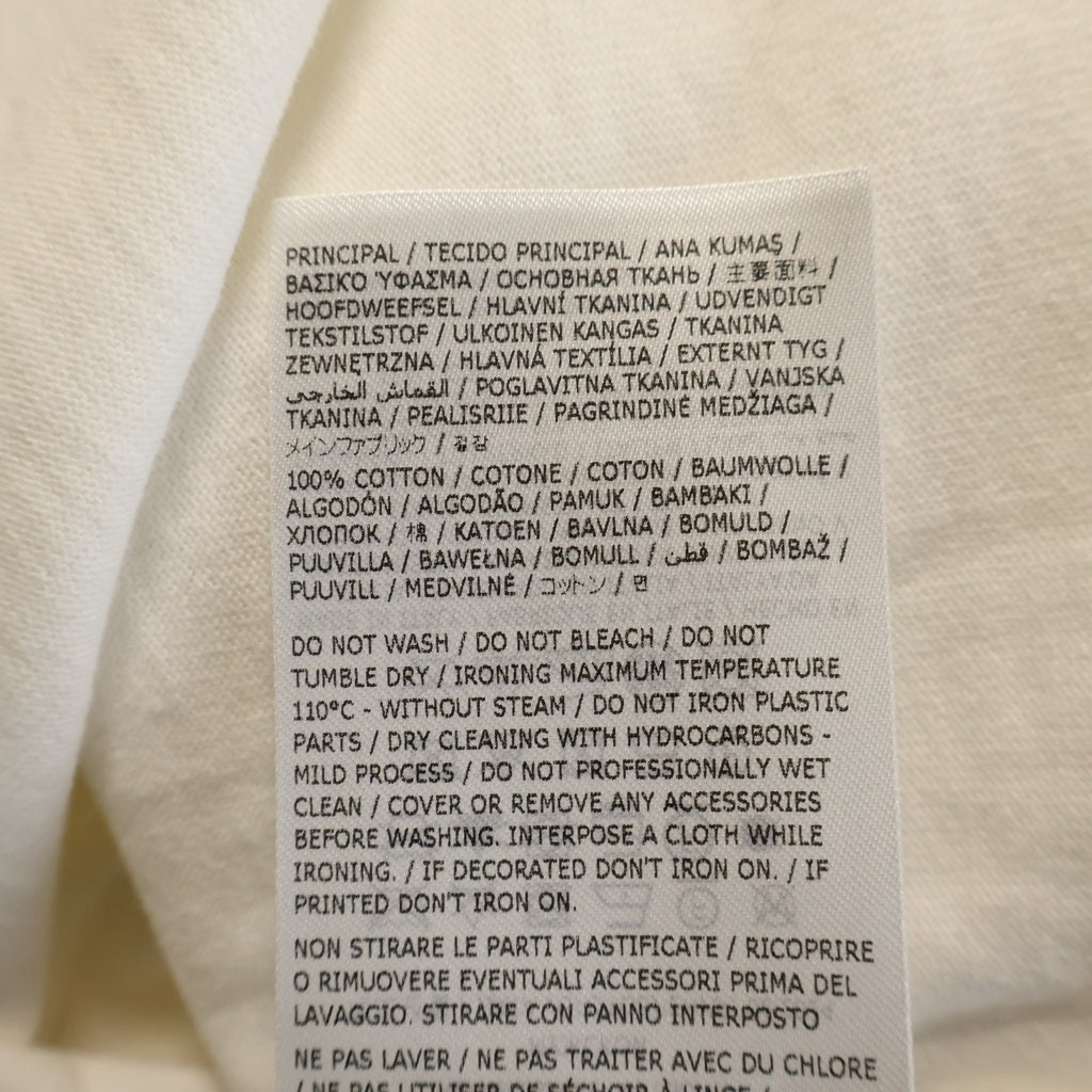 JIL SANDER(ジルサンダー) T-SHIRT CN SS STIFF LIGHTWEIGHT COTTON JERSEY オーバーサイズフィット クルーネックTシャツ ホワイト