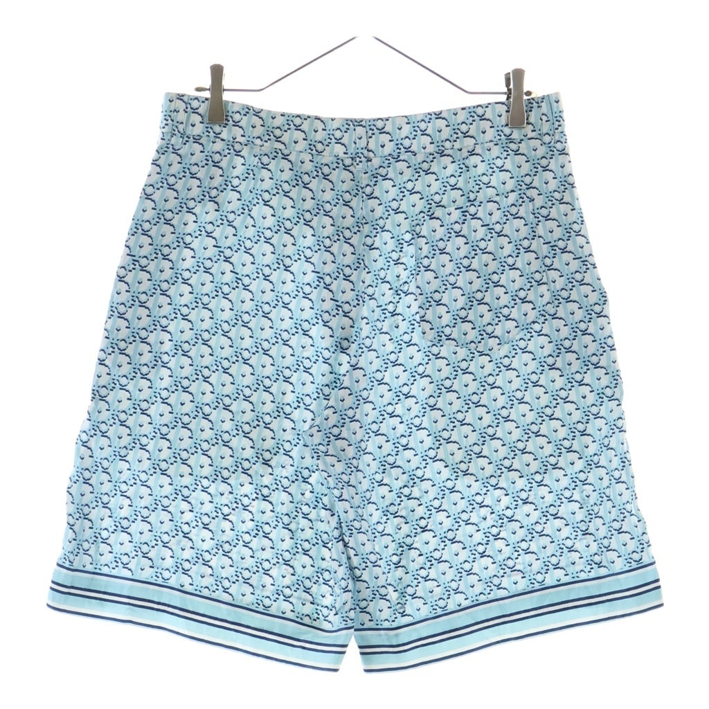 DIOR(ディオール) 20SS OBLIQUE PIXEL BERMUDA SHORTS オブリーク ピクセル バミューダ ショーツ ハーフパンツ スカイブルー 013C121A4751