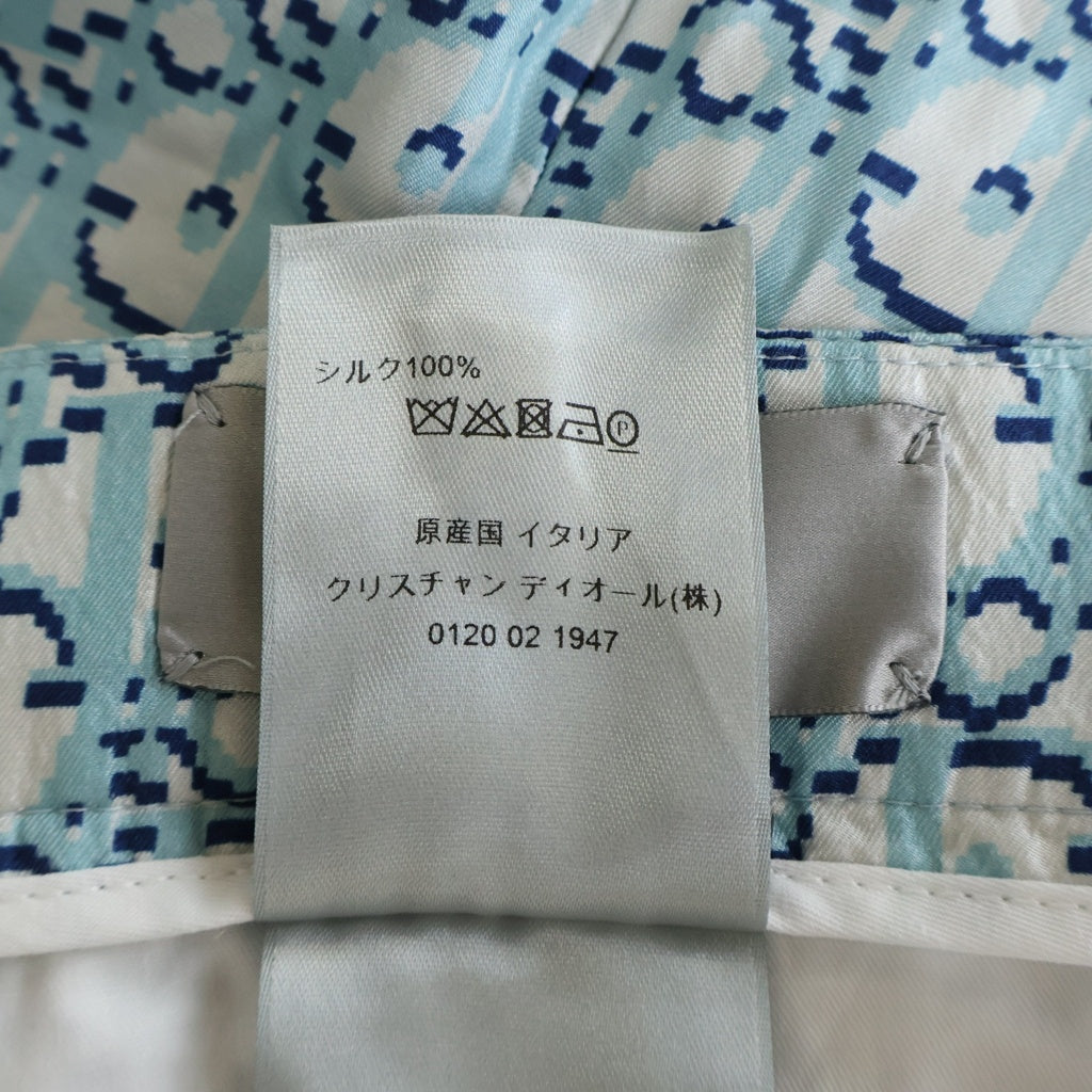 DIOR(ディオール) 20SS OBLIQUE PIXEL BERMUDA SHORTS オブリーク ピクセル バミューダ ショーツ ハーフパンツ スカイブルー 013C121A4751