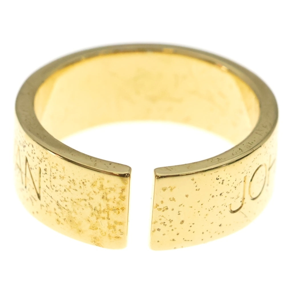 JOHN LAWRENCE SULLIVAN(ジョンローレンスサリバン) × YOSHIKO CREATION RING & EAR CUFF 2WAY ロゴ刻印 リング&イヤーカフ 6A015-0622-52 ゴールド レディース