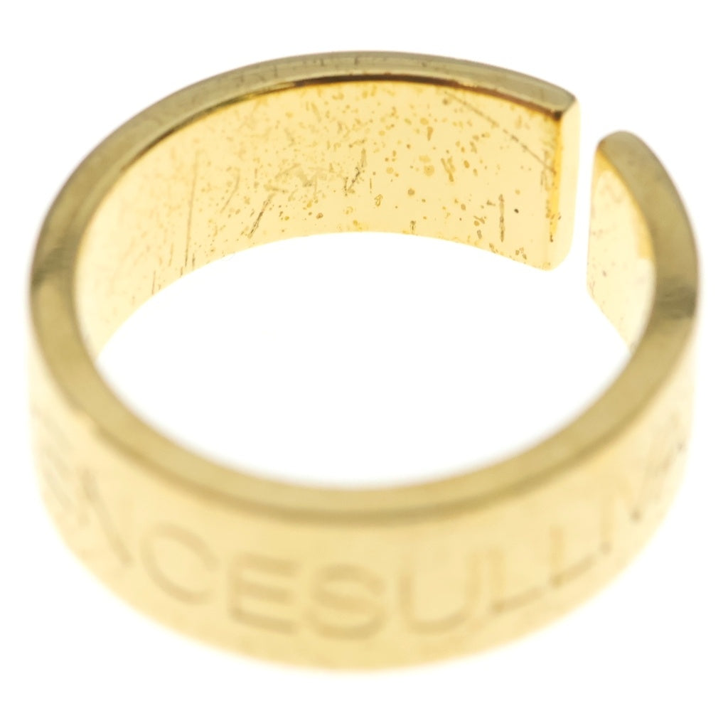 JOHN LAWRENCE SULLIVAN(ジョンローレンスサリバン) × YOSHIKO CREATION RING & EAR CUFF 2WAY ロゴ刻印 リング&イヤーカフ 6A015-0622-52 ゴールド レディース