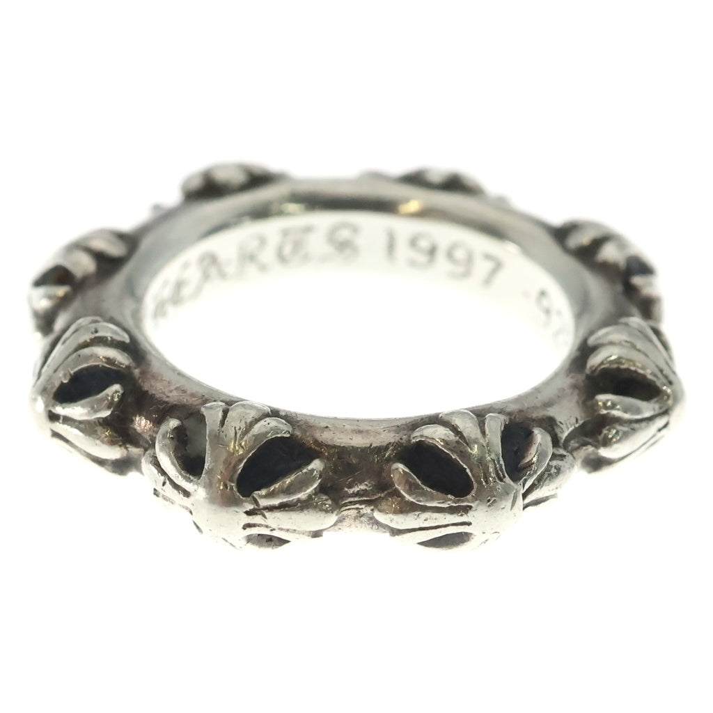 CHROME HEARTS(クロムハーツ) CROSS BAND クロスバンド リング シルバー BCA342