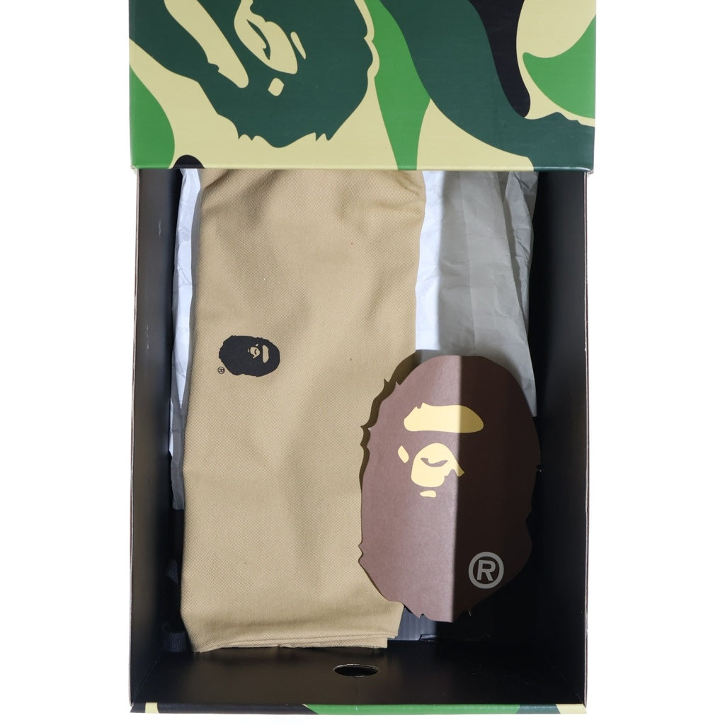 A BATHING APE(アベイシングエイプ) BAPESTA ベイプスタ SK8 STA #5 Luxury Sport Monogram ラグジュアリースポーツモノグラム ローカットスニーカー 26.5cm/US8.5 グリーン