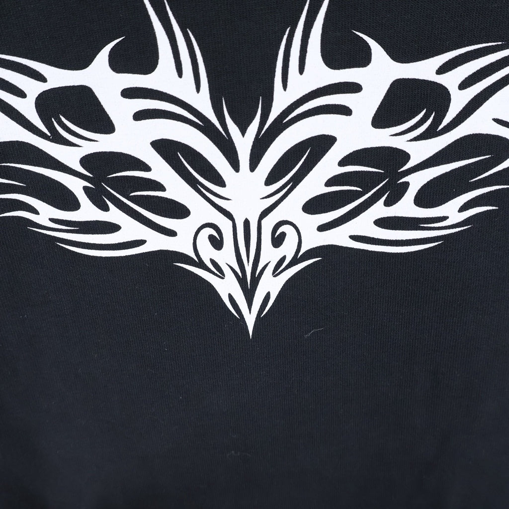 VETEMENTS(ヴェトモン) 21AW GOTHIC LOGO LONGSLEEVE ゴシックロゴ UA52TR590B ロングスリーブカットソー ブラック