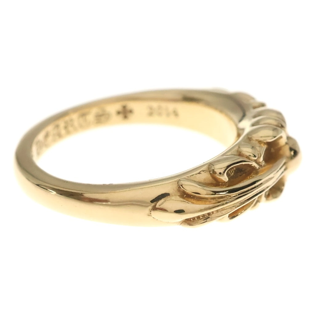 CHROME HEARTS(クロムハーツ) 22K BABYCLSC ベイビークラシック フローラルクロスリング ゴールド BCA391