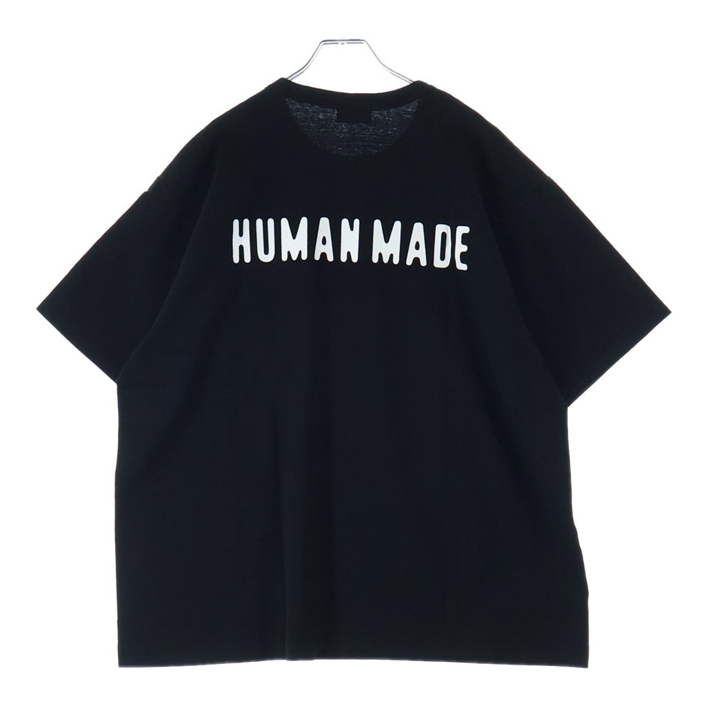 HUMAN MADE(ヒューマンメイド) HEART POCKET T-SHIRT ハートポケットTシャツ 半袖カットソー ブラック HM30CS048