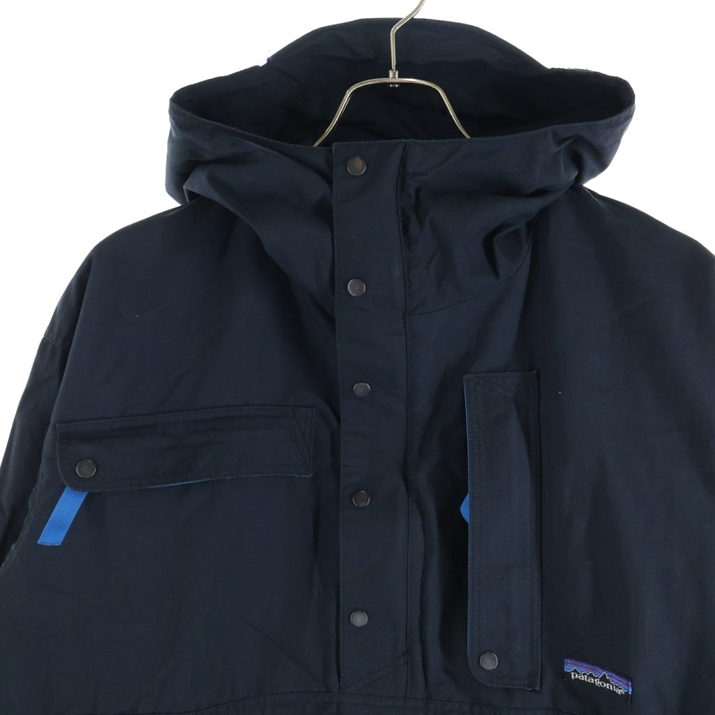 PATAGONIA(パタゴニア) 90s Back Bowl Anorak バックボウルアノラック ナイロン プルオーバーパーカー ブラック 2950