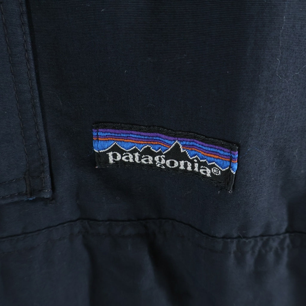 PATAGONIA(パタゴニア) 90s Back Bowl Anorak バックボウルアノラック ナイロン プルオーバーパーカー ブラック 2950