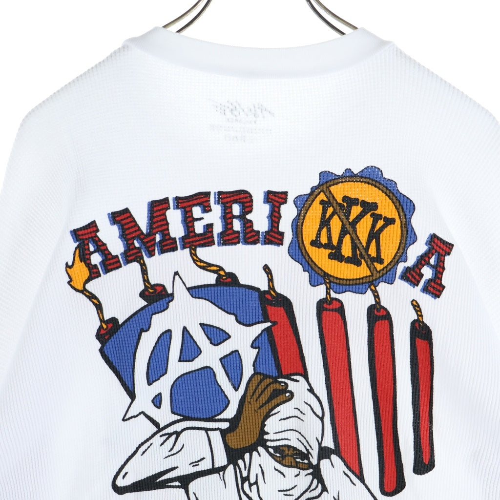 AWGE(エーダブリュージーイー) ×Complexcon 21SS Been Legit Thermal L/S Tee サーマル ロングスリーブカットソー ホワイト