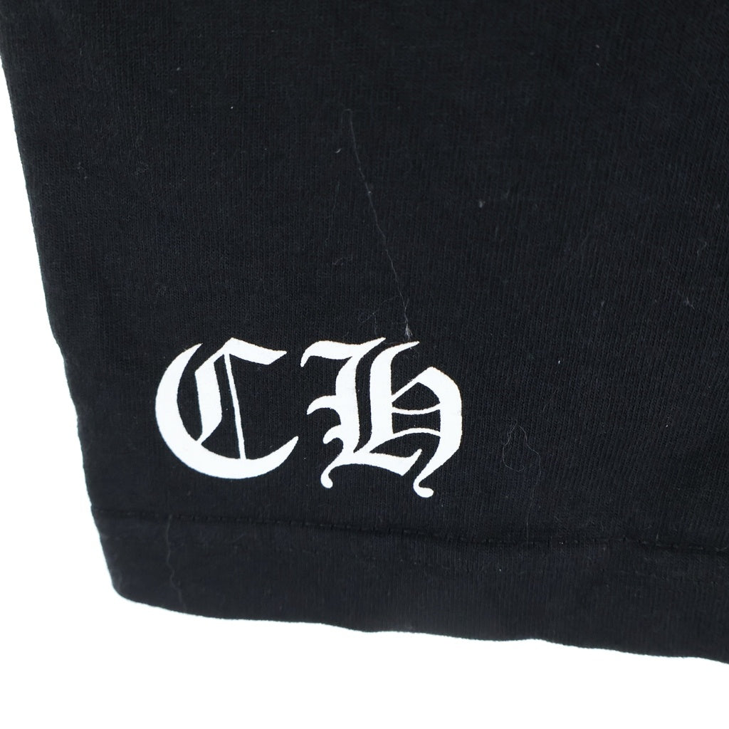 CHROME HEARTS(クロムハーツ) ホノルル限定 ホースシュープリント半袖Tシャツカットソー ブラック