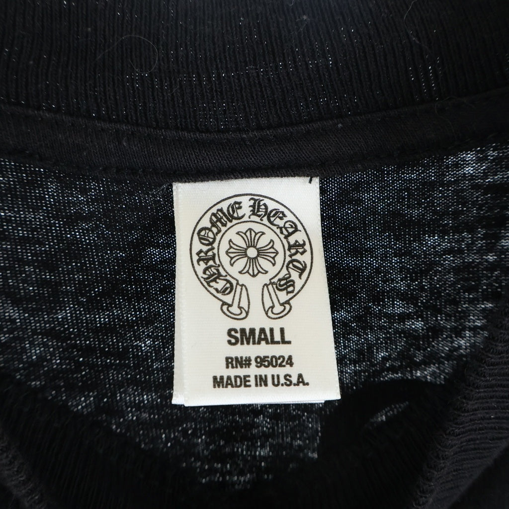CHROME HEARTS(クロムハーツ) ホノルル限定 ホースシュープリント半袖Tシャツカットソー ブラック