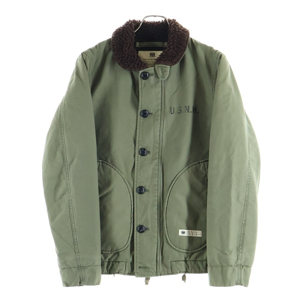 NEIGHBORHOOD(ネイバーフッド) 14AW N-1D/C-JKT デッキジャケット カーキ 142NYNH-JKM01