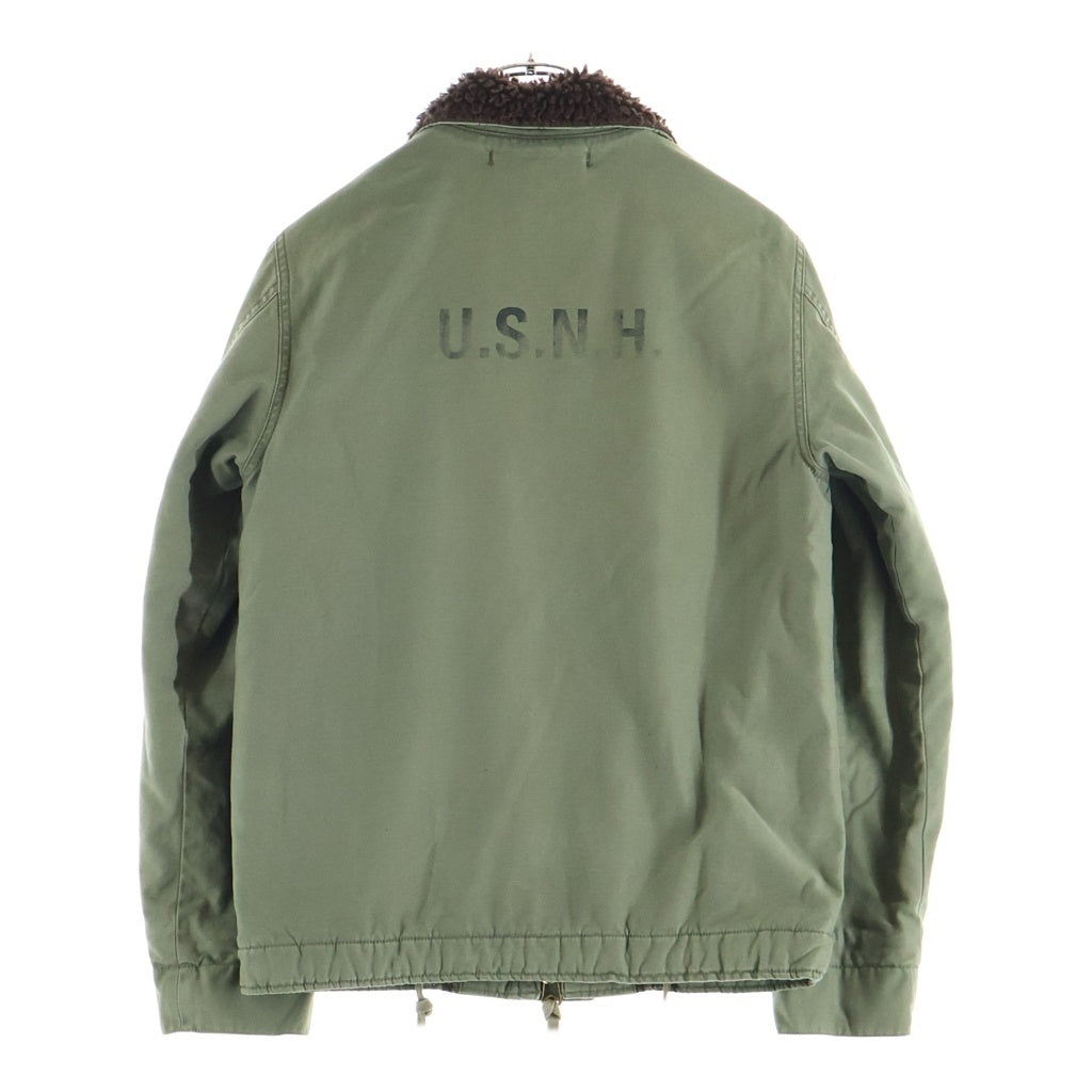 NEIGHBORHOOD(ネイバーフッド) 14AW N-1D/C-JKT デッキジャケット カーキ 142NYNH-JKM01