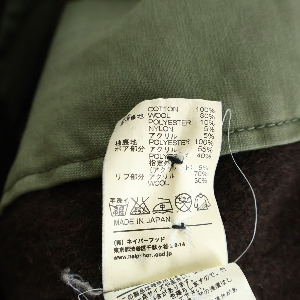 NEIGHBORHOOD(ネイバーフッド) 14AW N-1D/C-JKT デッキジャケット カーキ 142NYNH-JKM01