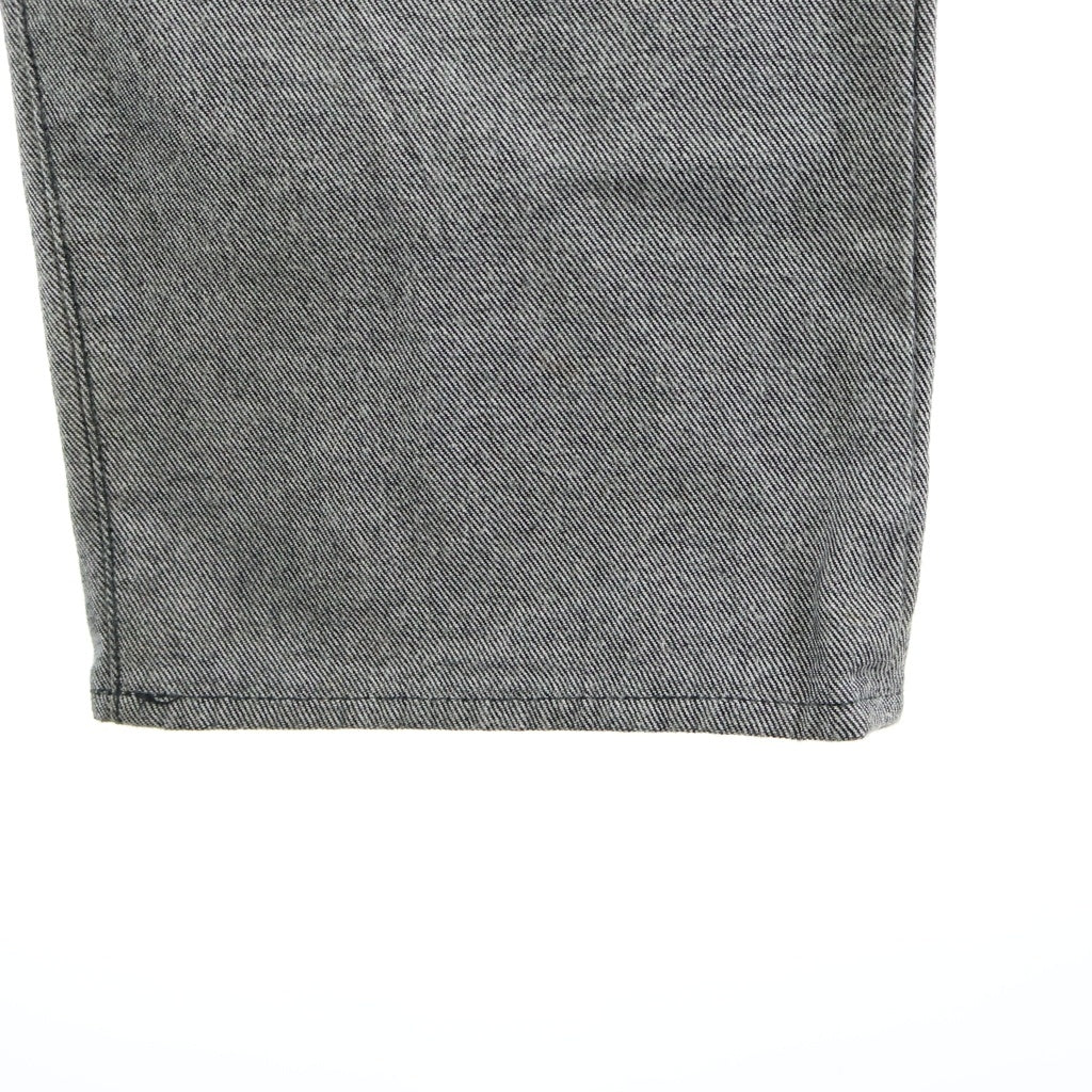 kudos(クードス) 2TONE DENIM PANTS 2トーン デニムパンツ ブラック/グレー KP22XX05
