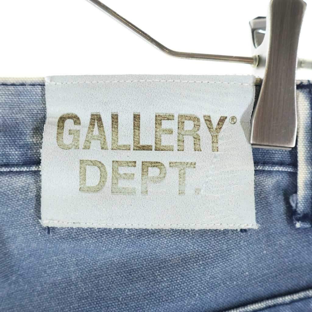 GALLERY DEPT.(ギャラリーデプト) CARPENTER FLARE ペイント加工 カーペンター フレアパンツ インディゴ