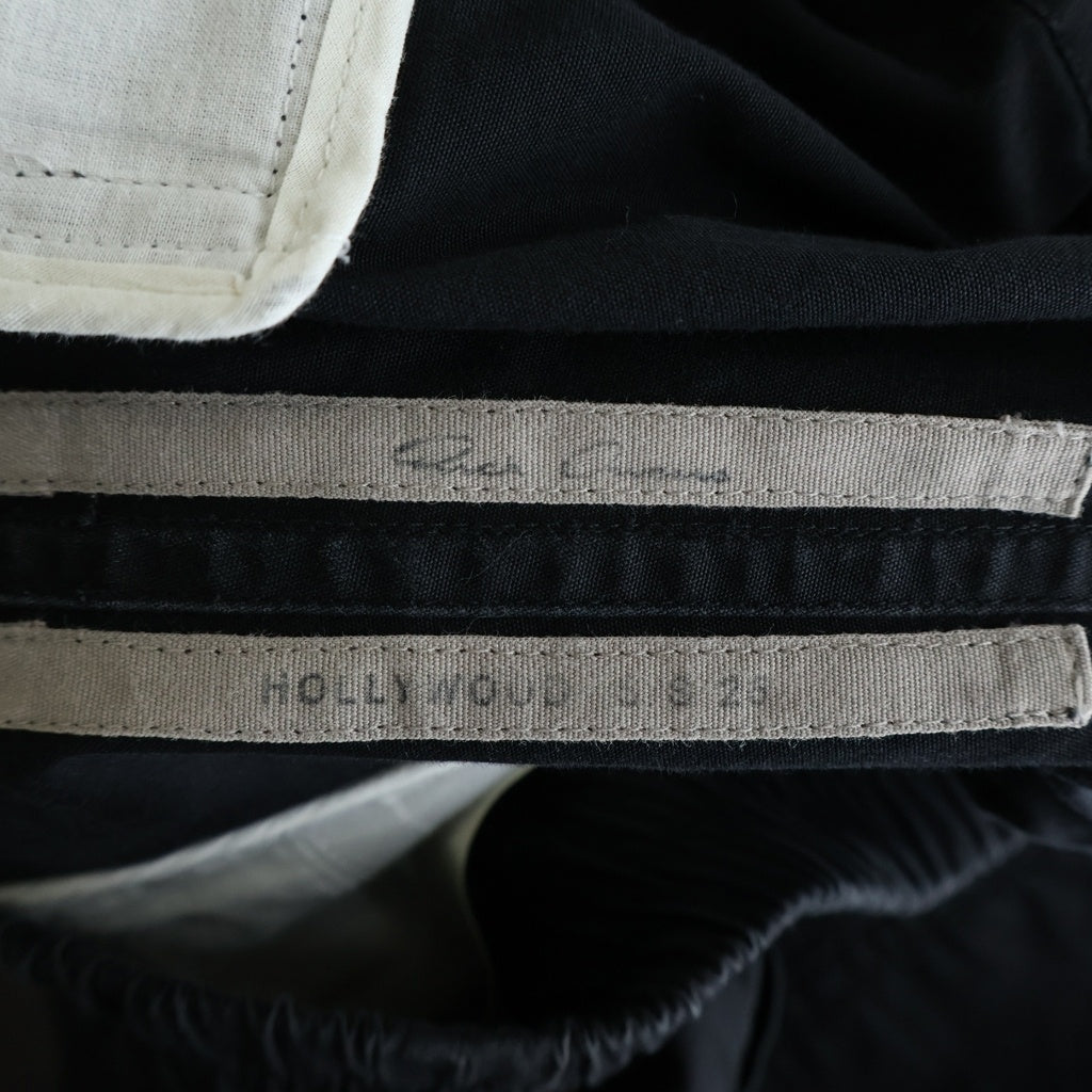 Rick Owens(リックオウエンス) BAUHAUS BELA バウハウスベラ ショーツ ブラック RU01E5392-TE