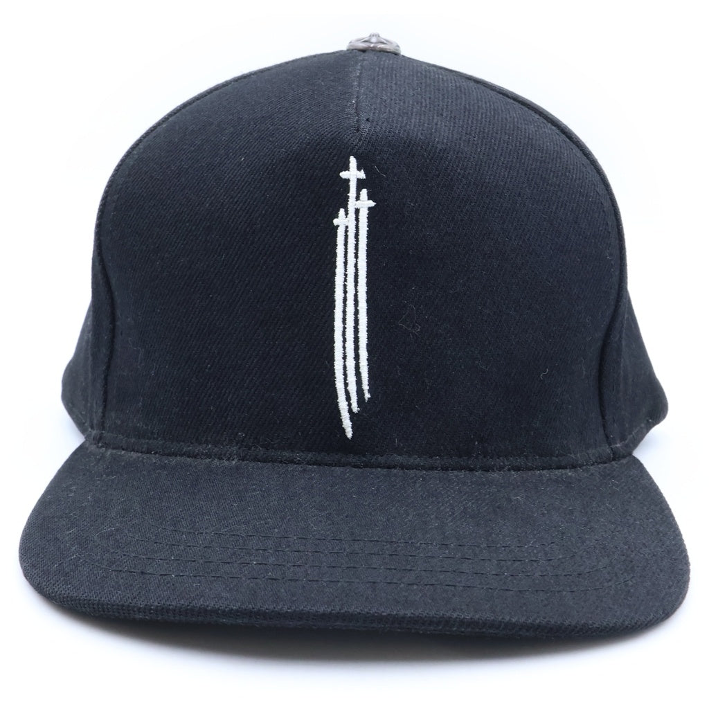 CHROME HEARTS(クロムハーツ) RS3 BASEBALL CAP クロスボール ベースボールキャップ ブラック