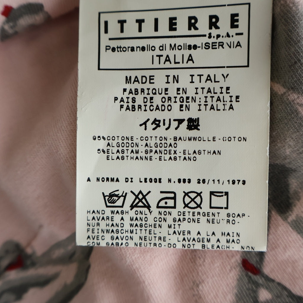 DOLCE & GABBANA(ドルチェアンドガッバーナ) 00S Pinup girl ピンナップガールプリント Tシャツカットソー ピンク レディース
