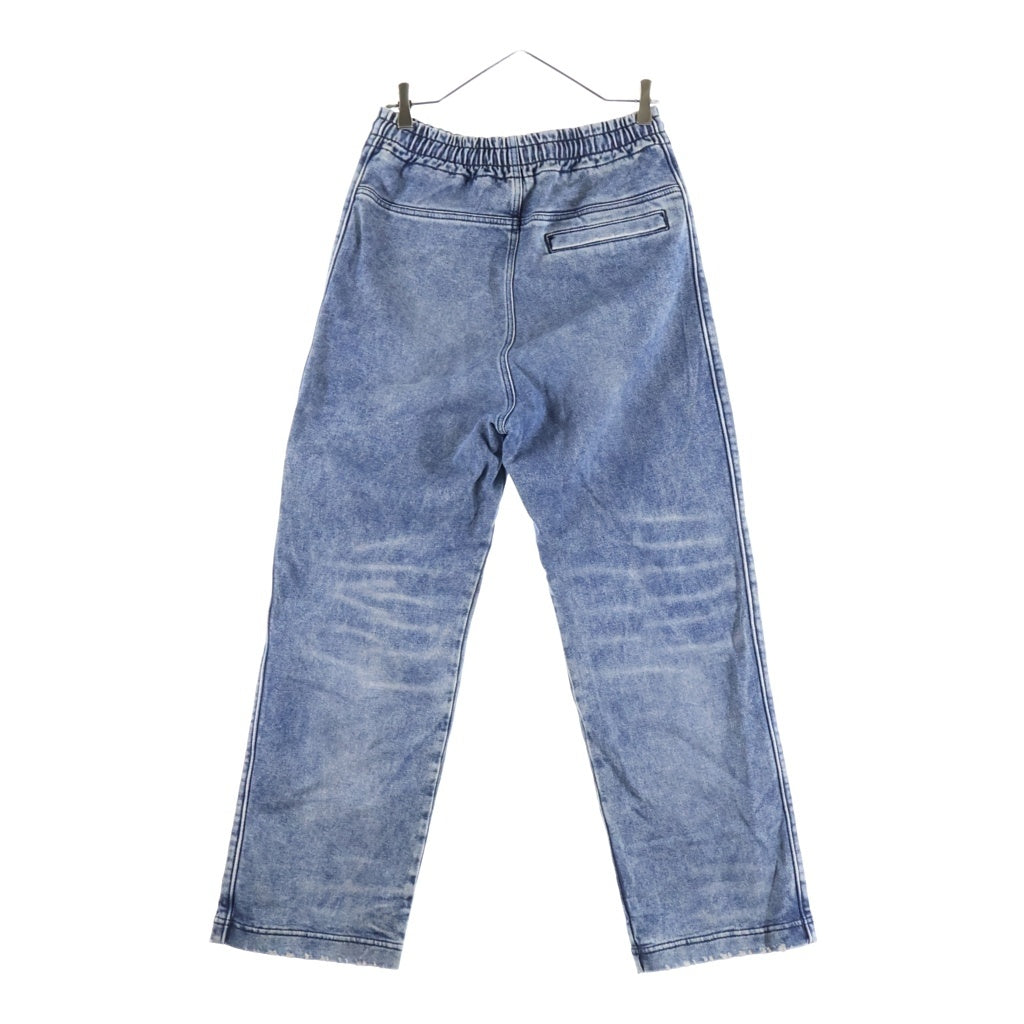 DIESEL(ディーゼル) D-MARTIANS-ME Sweat Jeans ロゴパッチ スウェットデニムパンツ インディゴ A03924