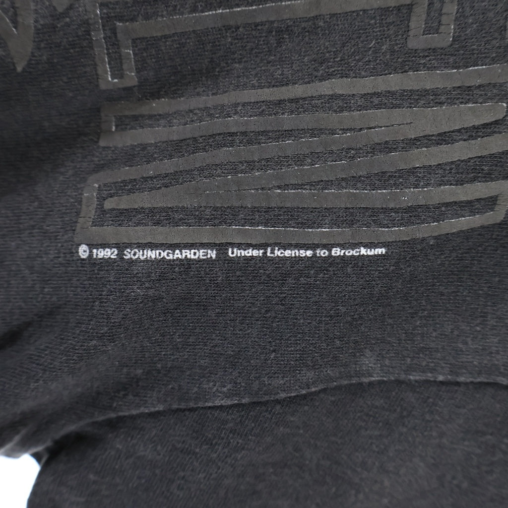 VINTAGE(ヴィンテージ) 90s SOUNDGARDEN 4 LIFE FUCK クルーネックTシャツ ブラック