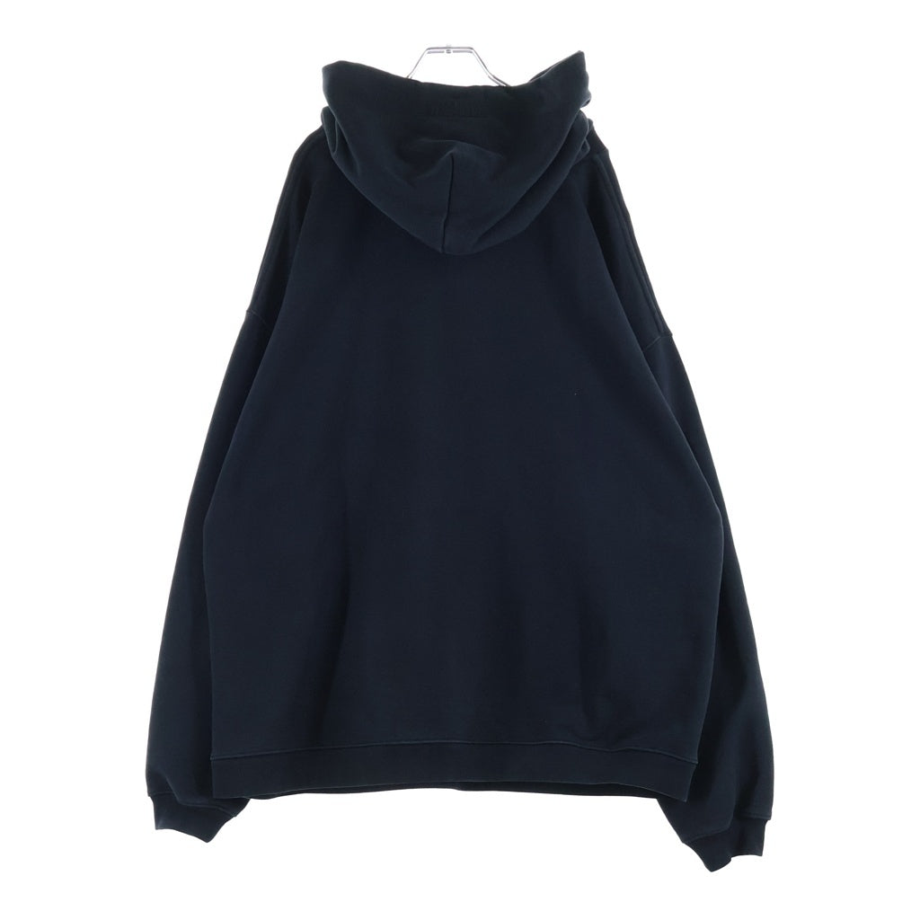 VETEMENTS(ヴェトモン) 22SS LOGO LABEL PULLOVER HOODIE ロゴレーベル プルオーバーパーカー ブラック UE52TR380X