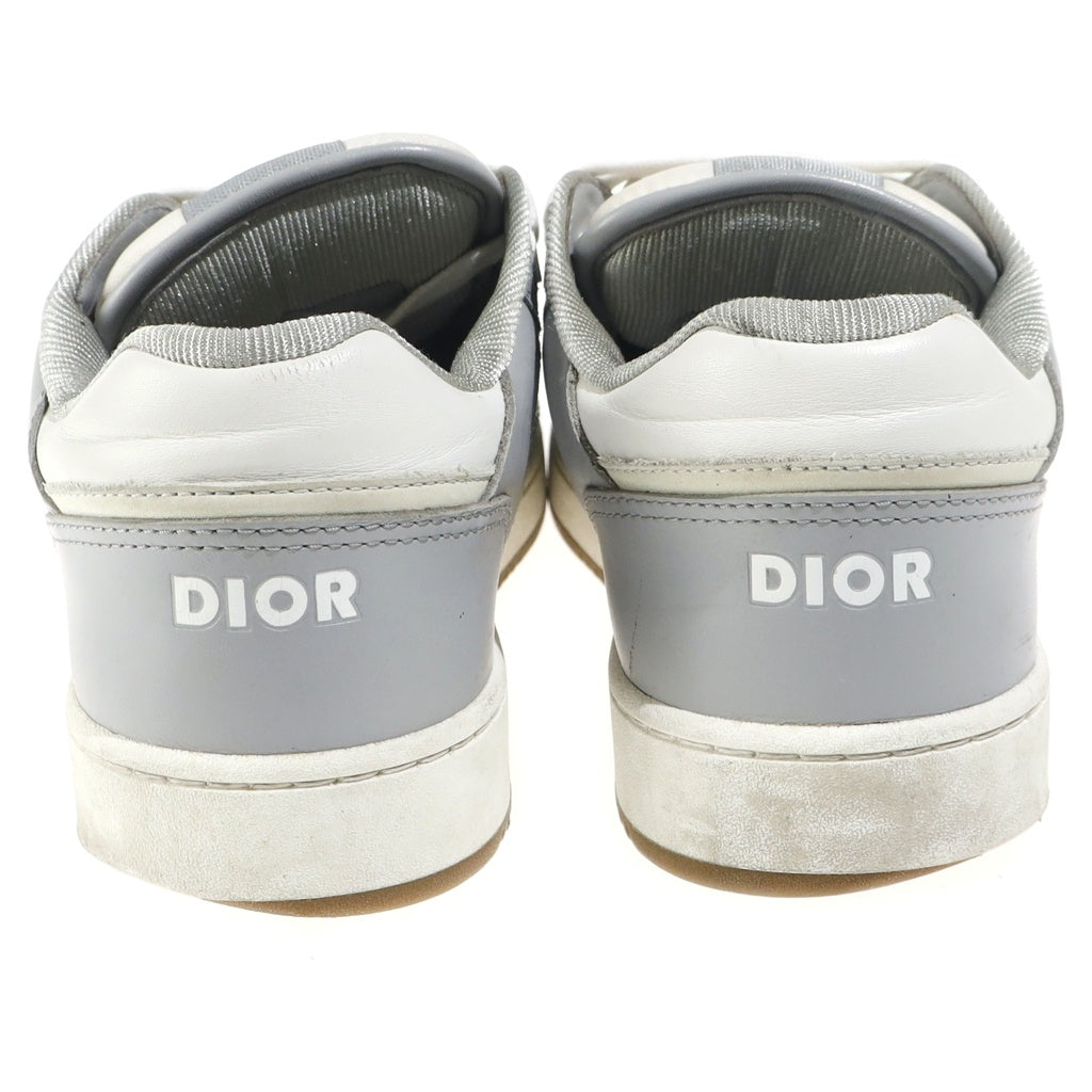 DIOR(ディオール) B27 ロートップ オブリークギャラクシー レザー ローカットスニーカー グレー
