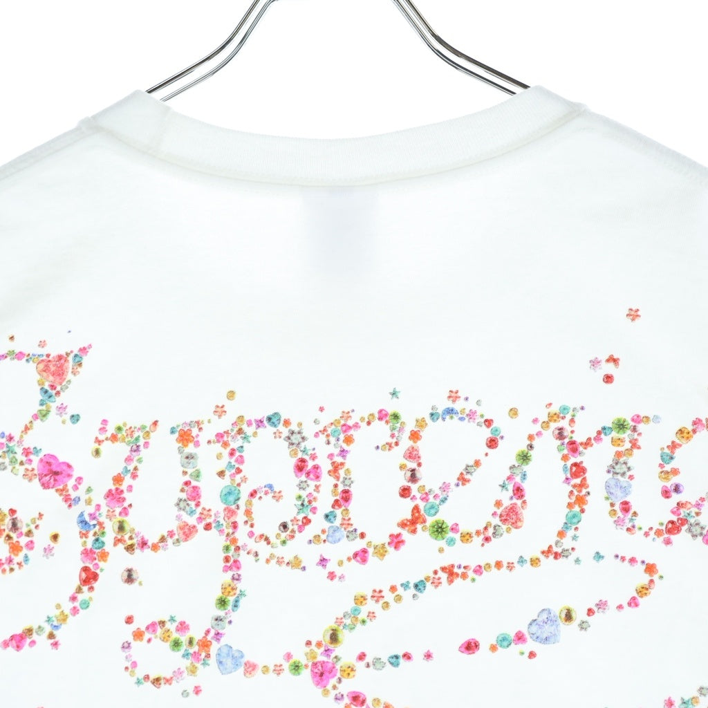 SUPREME(シュプリーム) 26AW Gems Tee ジェムズ クルーネック半袖Tシャツ ホワイト