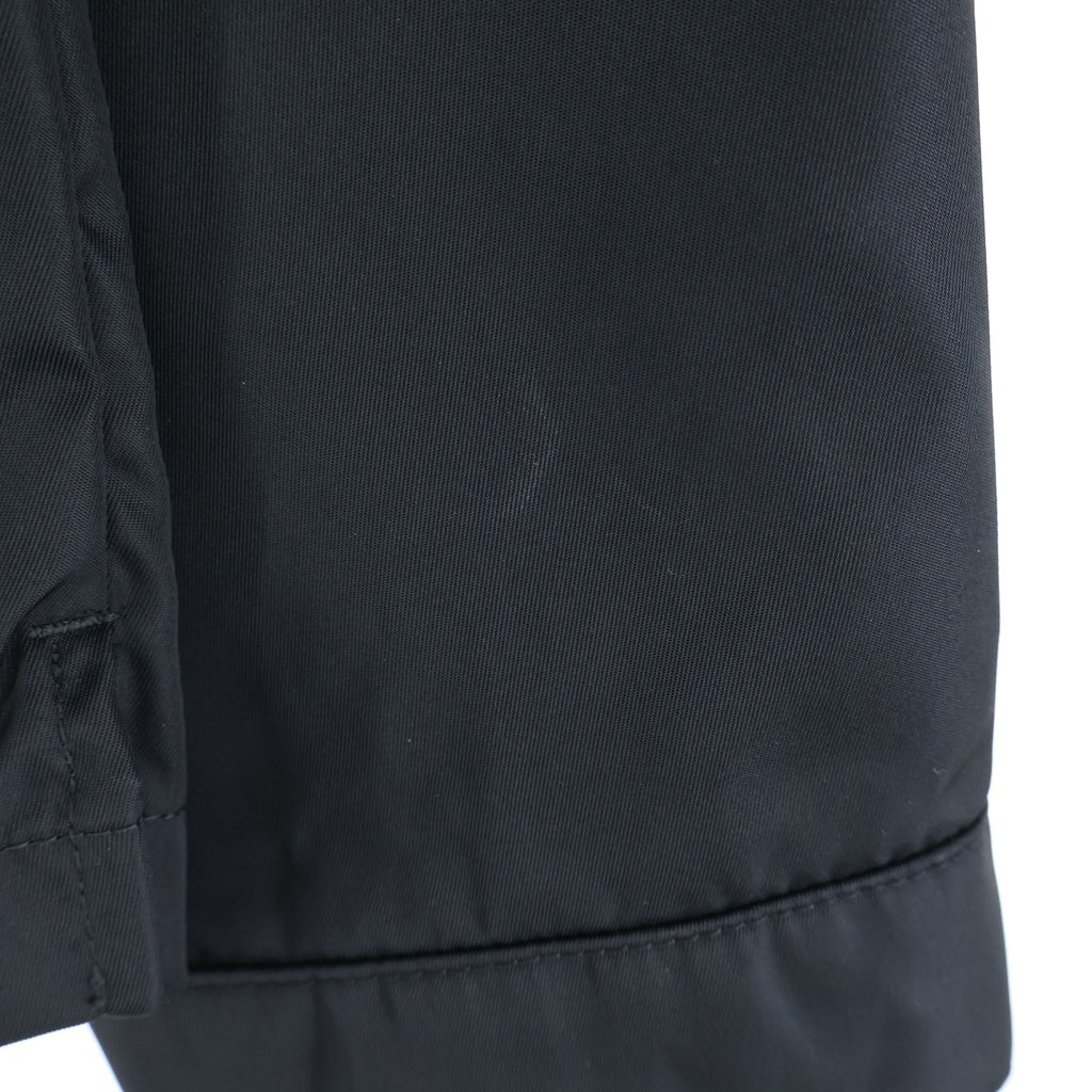PRADA(プラダ) Re-Nylon トライアングルプレート シャツジャケット ブラック SC514 S202 1WQ8
