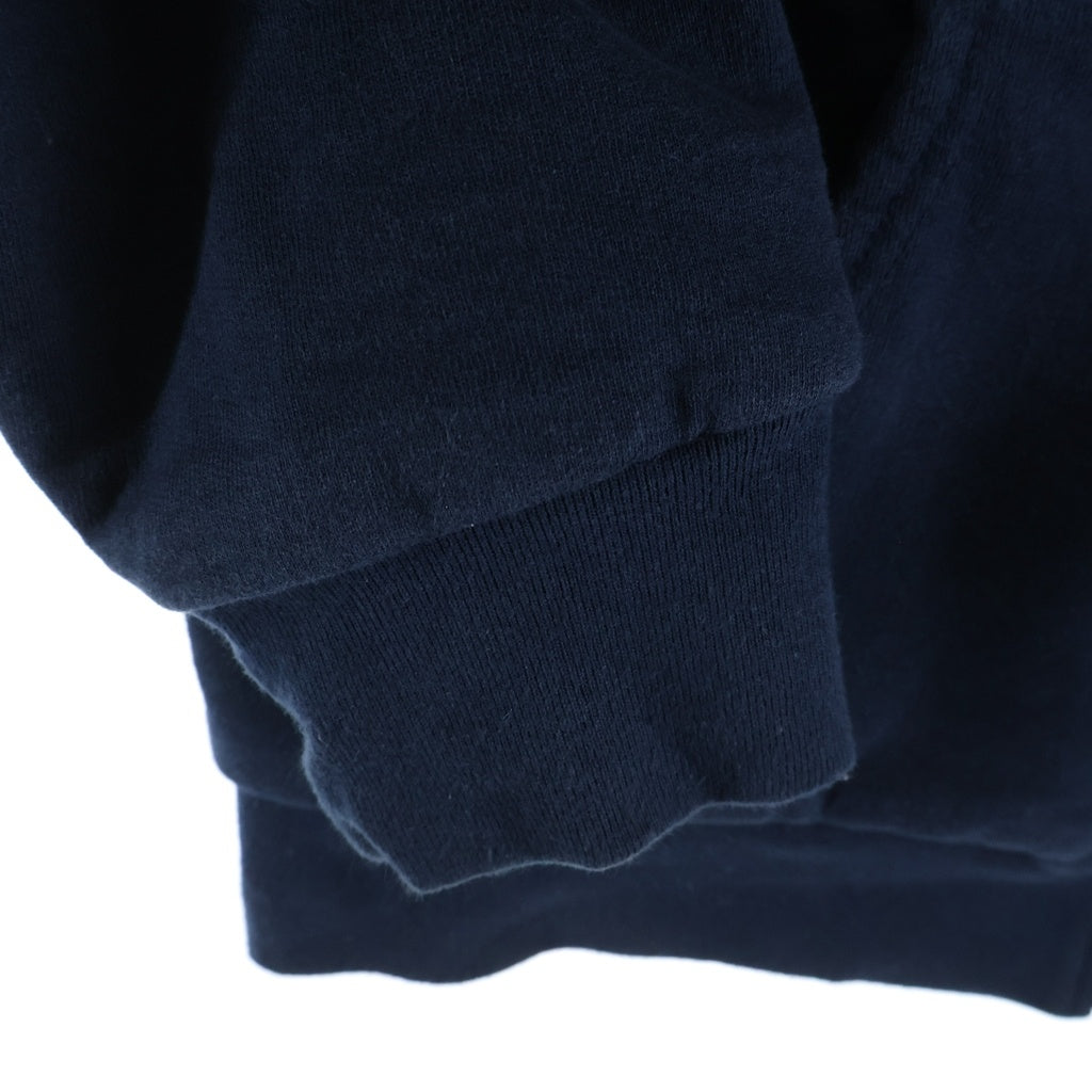 SUPREME(シュプリーム) 18AW Thermal Zip Up Sweatshirt 裏地サーマル フードロゴ ジップアップパーカー ネイビー