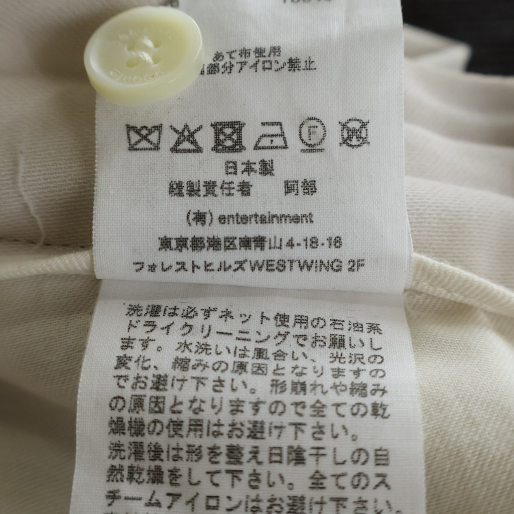 beautiful people(ビューティフルピープル) 26SS high twist gabardine three tuck shorts ツータック ワイドショーツ ベージュ