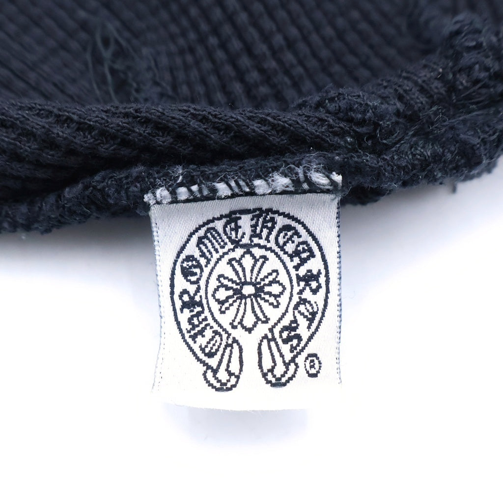 CHROME HEARTS(クロムハーツ) THERMAL BEANIE オールド CHクロス刺繍 サーマル ビーニー