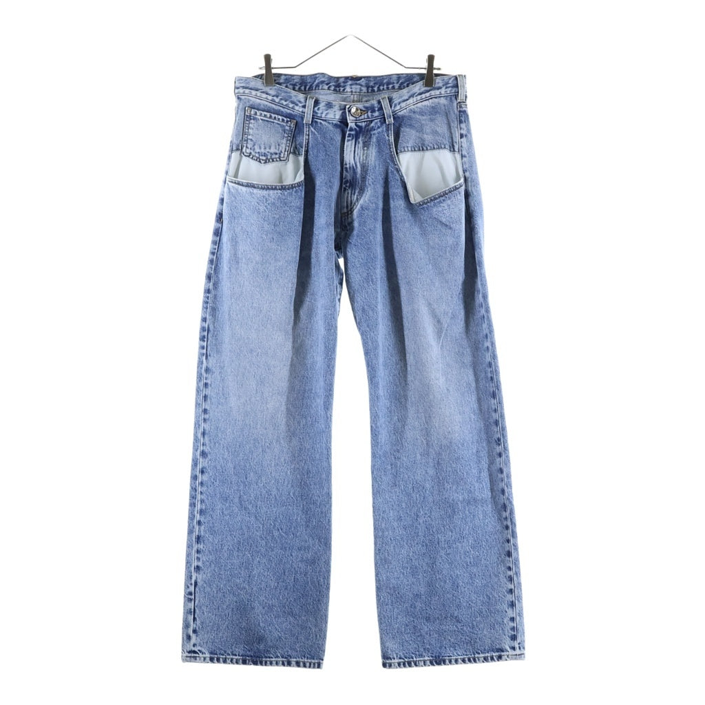 Maison Margiela(メゾンマルジェラ) 26SS コントラストポケット 110 デニムパンツ インディゴ S51LA0052