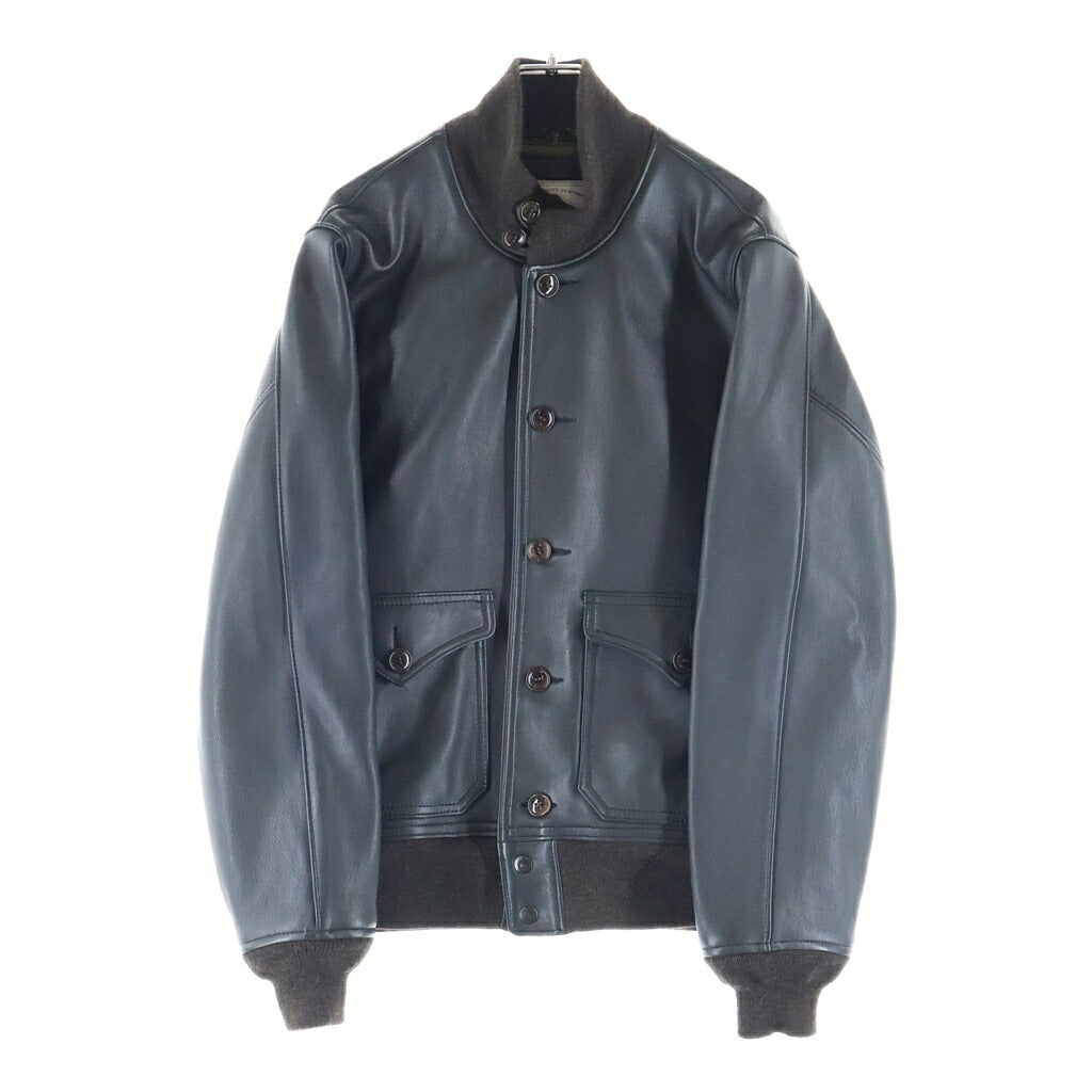Y'2 LEATHER(ワイツーレザー) SHEEP SKIN Type A-1 シープスキンジャケット レザージャケット カーキ