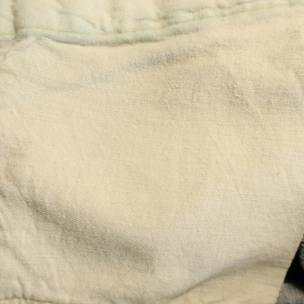 Levi's(リーバイス) VINTAGE 50s 501XX レザーパッチ 両面 大文字リベット センターフープ 通常R フラット隠しリベット デニムパンツ インディゴ