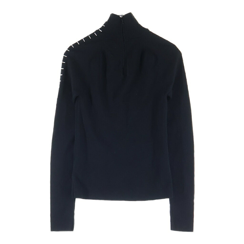 BALENCIAGA(バレンシアガ) ショルダーデザイン ハイネック 403854 プルオーバーセーター ブラック