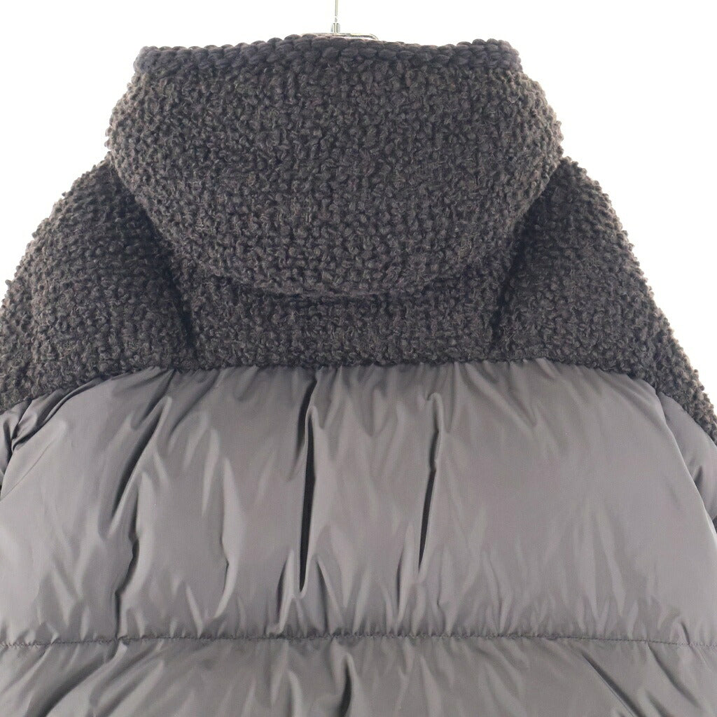 MONCLER(モンクレール) CRISTALLIN GIUBBOTTO Jacket クリスタラン ジュボット ボアジャケット ブラウン L20931A00231 599VV レディース