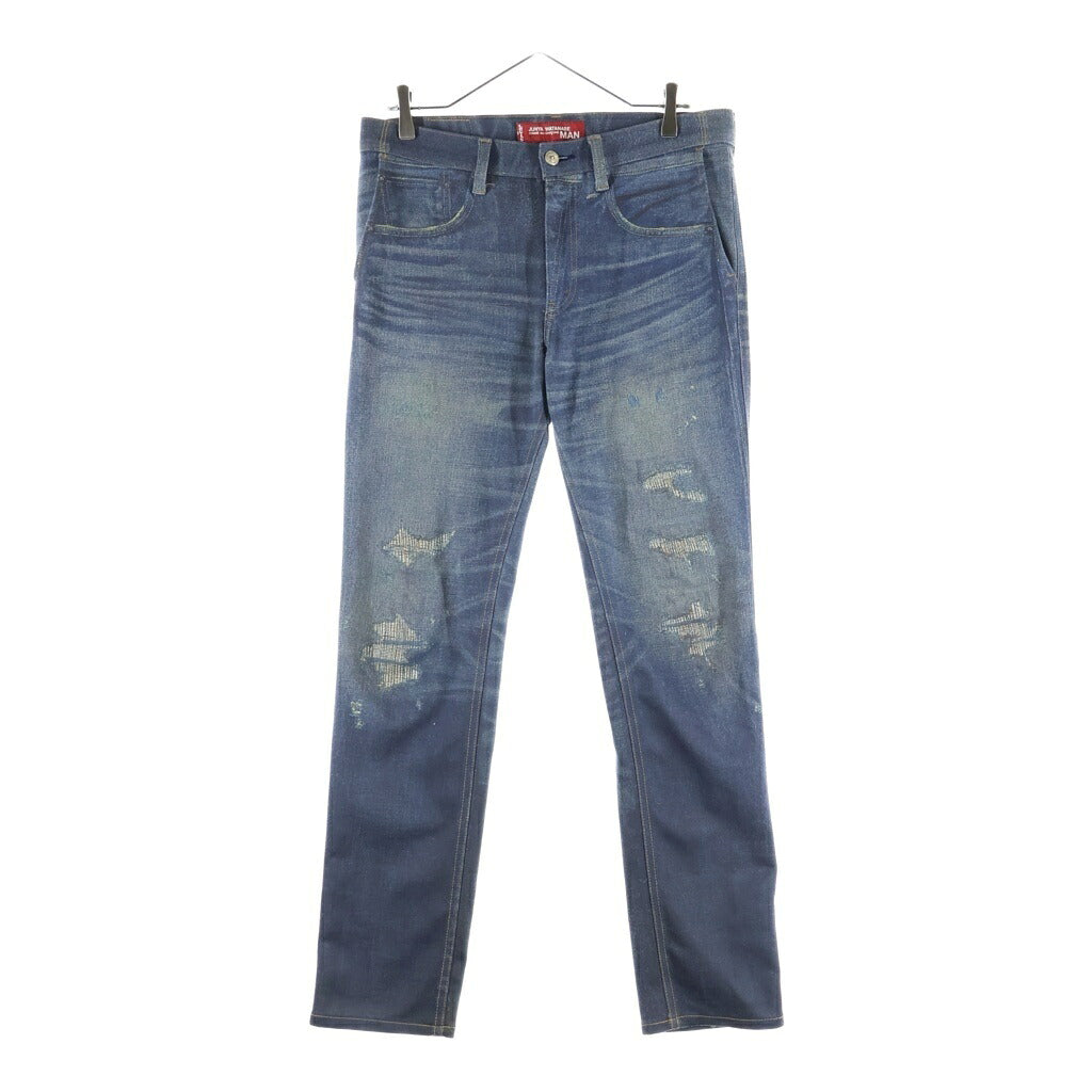 COMME des GARCONS JUNYA WATANABE MAN(コムデギャルソンジュンヤワタナベマン) × Levi's Archive Denim Print Pants 転写デニムパンツ WE-P207 インディゴ