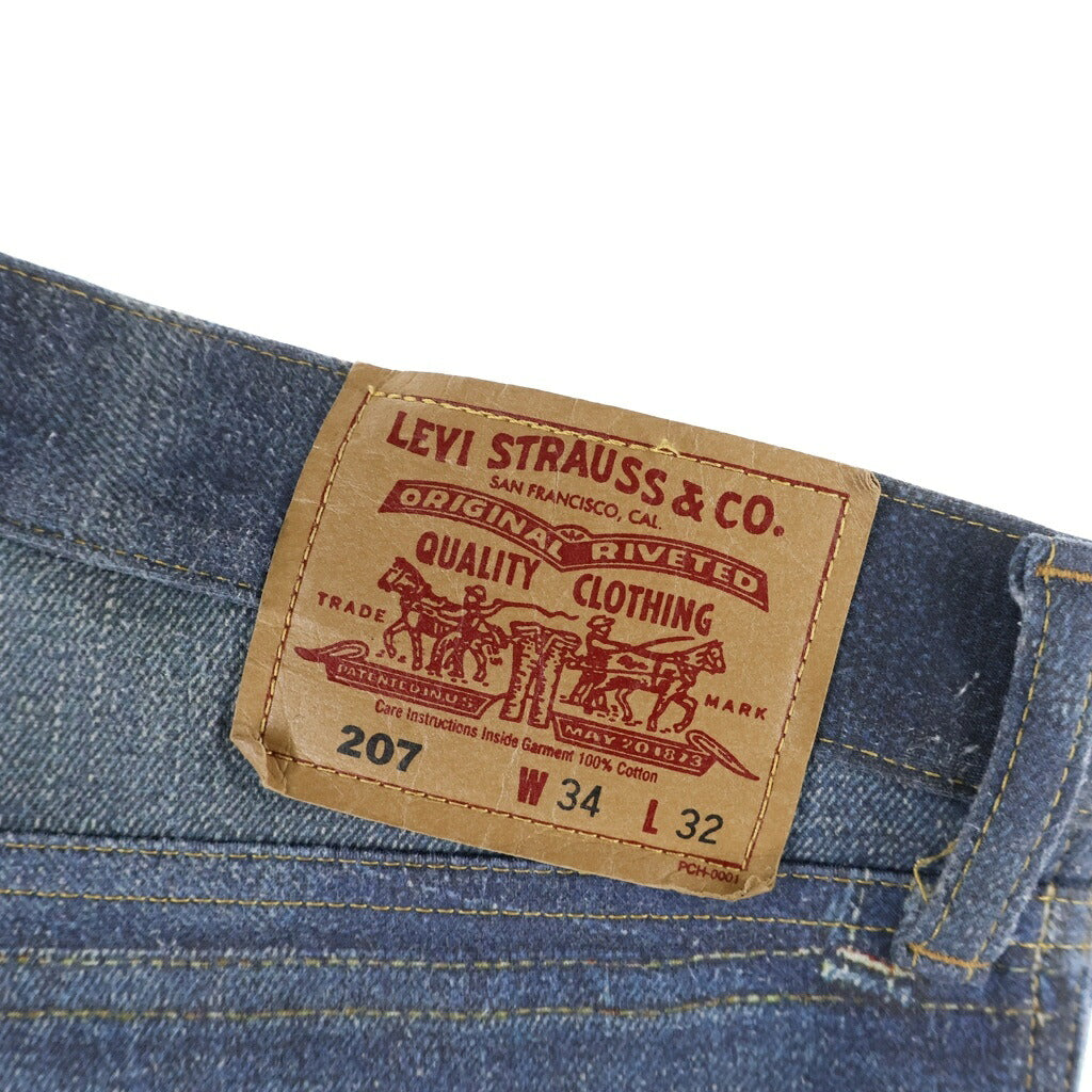 COMME des GARCONS JUNYA WATANABE MAN(コムデギャルソンジュンヤワタナベマン) × Levi's Archive Denim Print Pants 転写デニムパンツ WE-P207 インディゴ